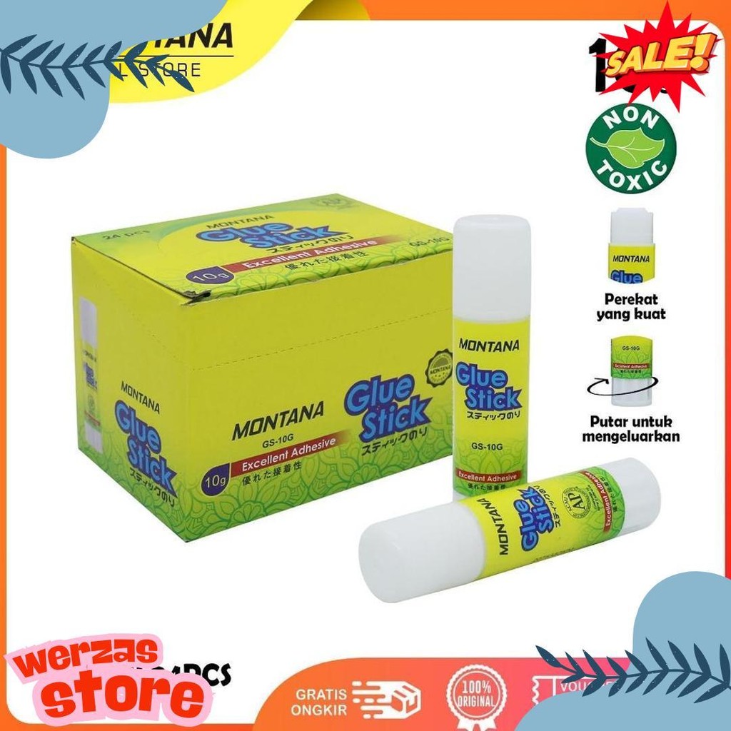 

Murahmurahatk Glue Stick / Lem Batang Montana Gs-10 / 10Gr Terlaris! Produk Ini Banyak Dicari