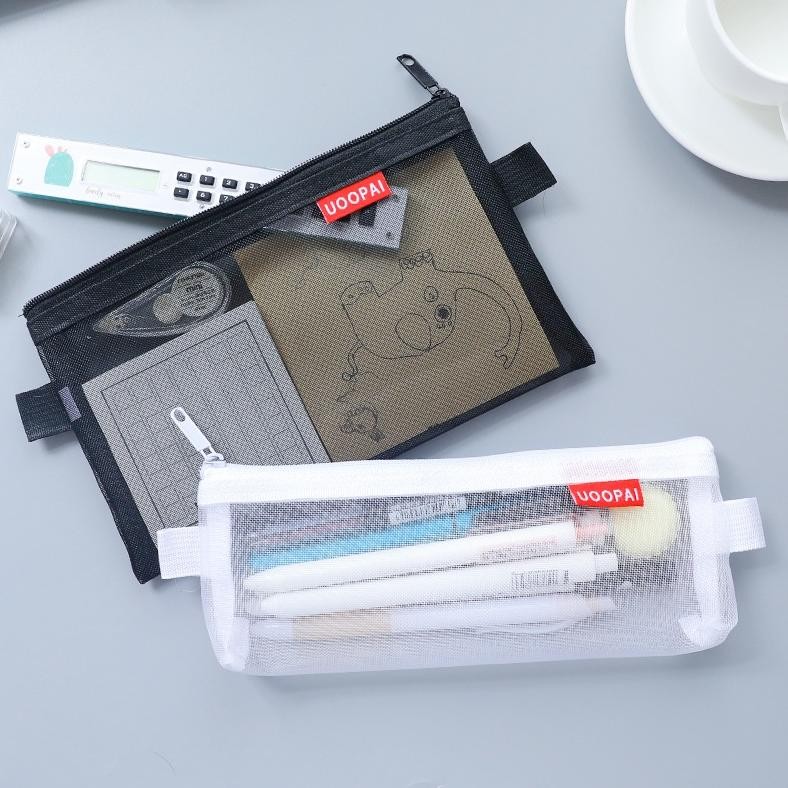 

Promo Uoopai Tempat Pensil Pouch Pen Tempat Pulpen Motif Jaring