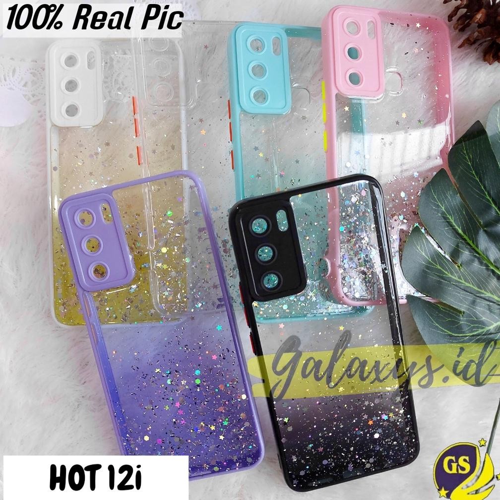 Promo Infinix Hot 12 12I 12 Play Infinix Hot 11 10 Play Hot 9 Play Hot 8 Hot 10S  Case Dove Glitter 