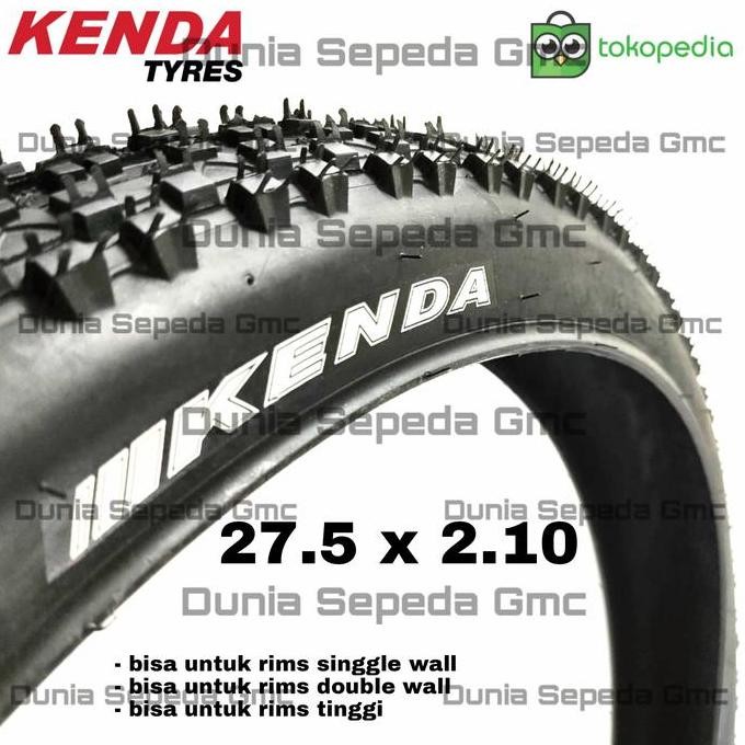 Ready ban luar 27.5 x 2.10 kenda sepeda mtb polygon united 27.5 small block NEW