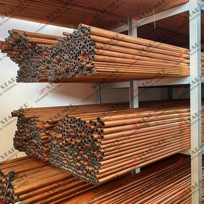 Murah Brassco Pipa Tembaga Batangan Astm B819 1" - Pipa Gas Medis