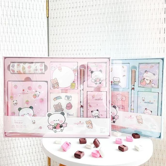

READY PAKET JURNAL 1 SET 7 PCS KADO UNIK PAKET BUKU JURNAL IDE KADO ULANG TAHUN NEW