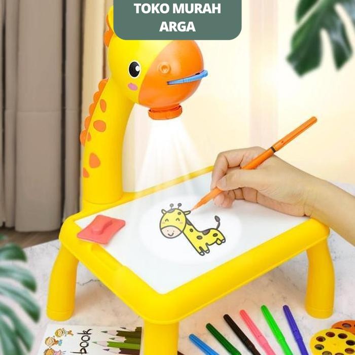 MAINAN MEJA MEWARNAI ANAK PROYEKTOR PAINTING EDUKASI    MAINAN MEJA BELAJAR GAMBAR MEWARNAI ANAK PRO