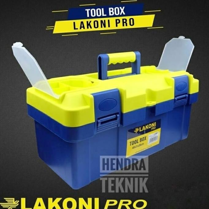 KNH - TOOL BOX PLASTIK 53cm KOTAK PERKAKAS BESAR KOTAK ALAT PANCING TOOLBOX