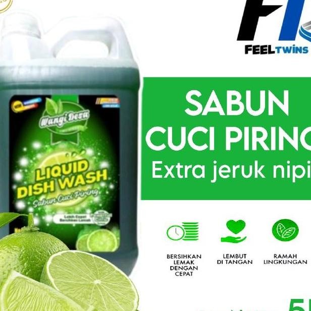 Sabun Cuci Piring Wangi Desa 5 Liter Ter