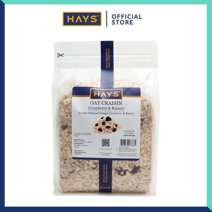 

Oatmeal Craisin 500 Gram / Instant Oatmeal Dengan Cranberry Dan Kismis Terlaris