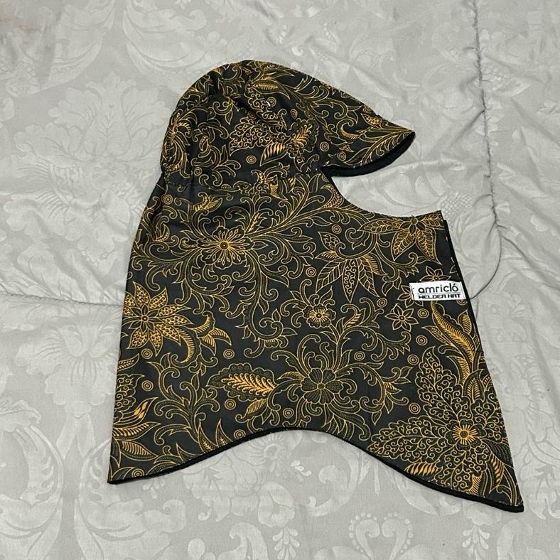 MOTIF BATIK KERPUS PROYEK WELDING PELINDUNG WAJAH WELDER SAFETY SEBO
