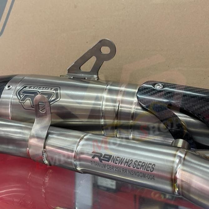 Knalpot R9 CBR250RR CBR 250 RR H2 New Titanium