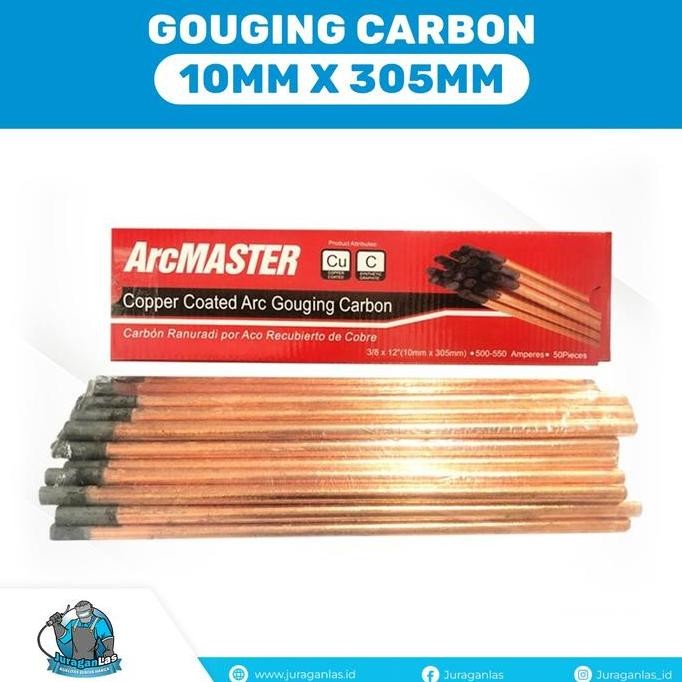 Kawat Las Gouging / Carbon Gouging diameter 10mm