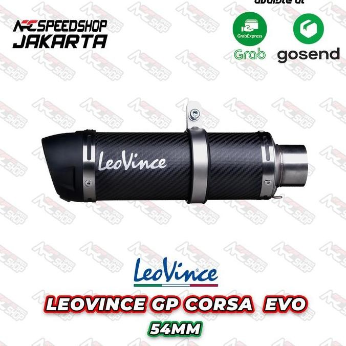 Knalpot Leovince Gp Corsa EVO Silencer Only