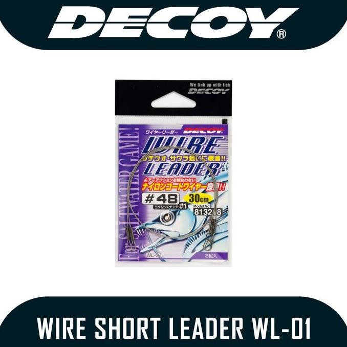 Tersedia Senar Pancing Leader Seling Decoy Wire Leader WL-01