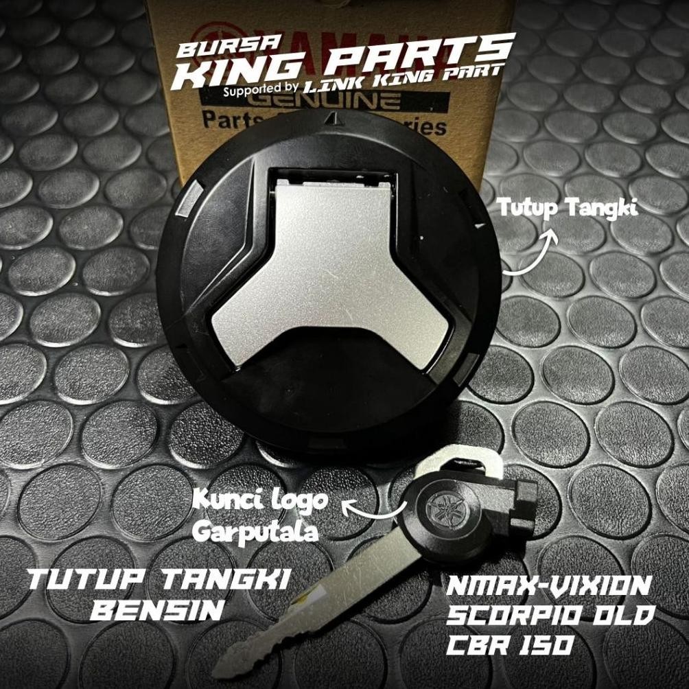 Produk Baru Tutup Tangki Bensin NMAX Lama - Cover Tangki Fuel Cap NMAX 2015-2021 VIXION SCORPIO CB15