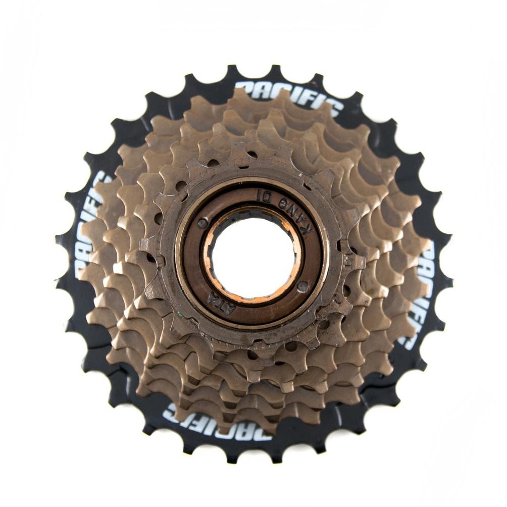 Viral Sproket 7 Speed Freewheel Sprocket Gir Gear 7 Speed Sepeda Pacific Belakang Drat Ulir Mtb Gunu