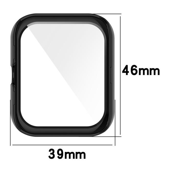 (Allthebest) Hard Case For AMAZFIT BIP 3 AMAZFIT BIP 3 PRO Case With Tempered Glass