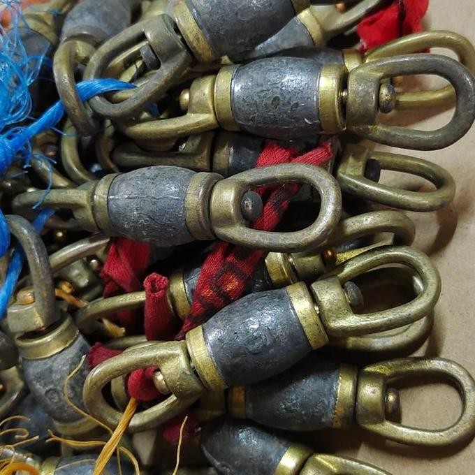 Tersedia Kili kili pancing kuningan untuk ikan besar / Kili kili pancingan ikan