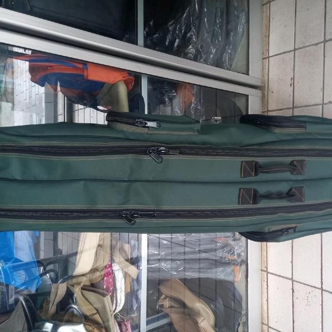 Tersedia Tas Pancing Bahan terpal truck anti air 100cm