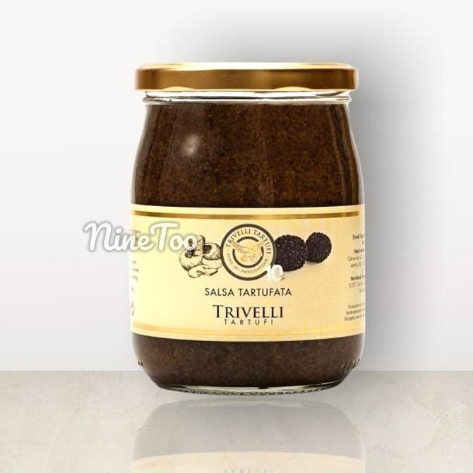 

Black Truffle Sauce Paste Salsa Tartufata Cream Saus Jamur 500Gr