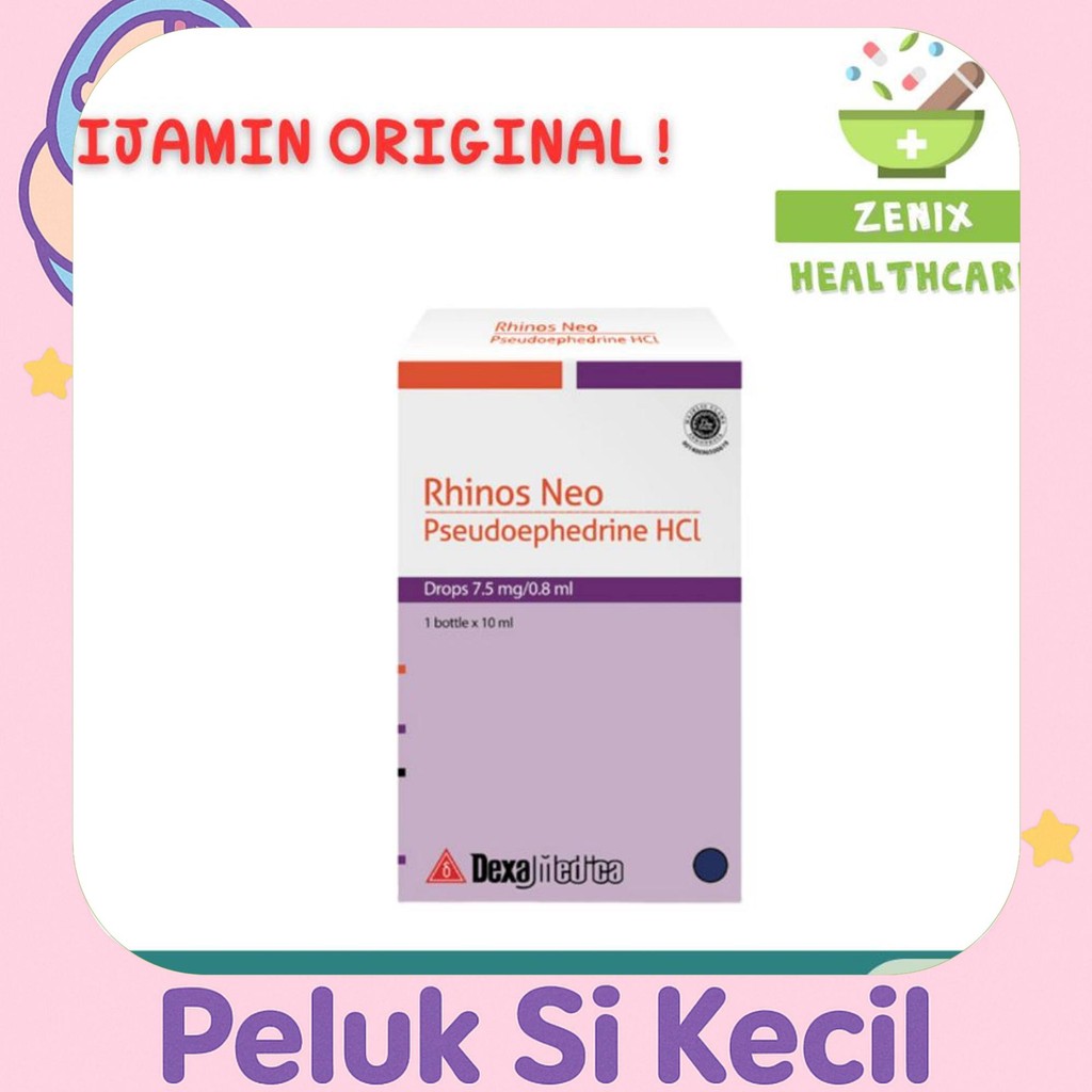 Rhinos Neo Drop/Rhinos Junior Sirup Obat Pilek Anak