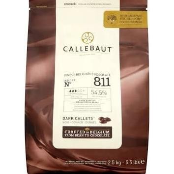 

Callebaut Chocolate Dark 54% 2.5Kg Bag