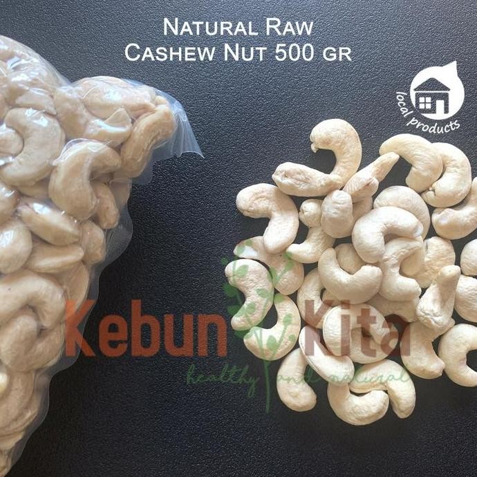 

Natural Raw Cashew Nut 500Gr (Kacang Mete Mentah)