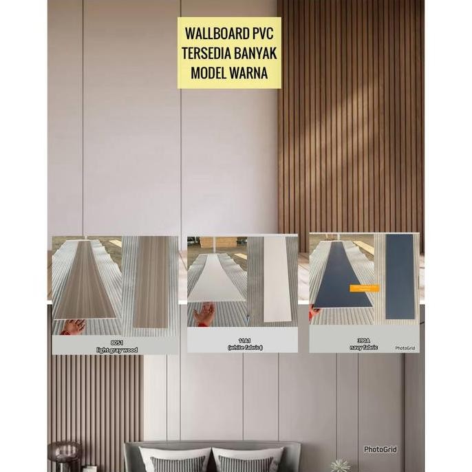 wallboard dinding pvc hiasan dinding kayu