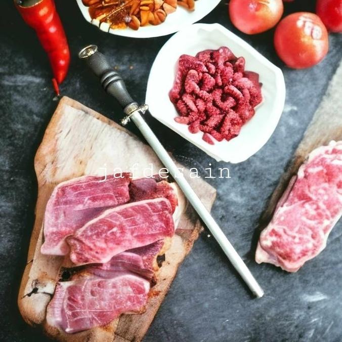 Asahan Pisau Super Halus 12" Carl Schlieper Solingen Germany