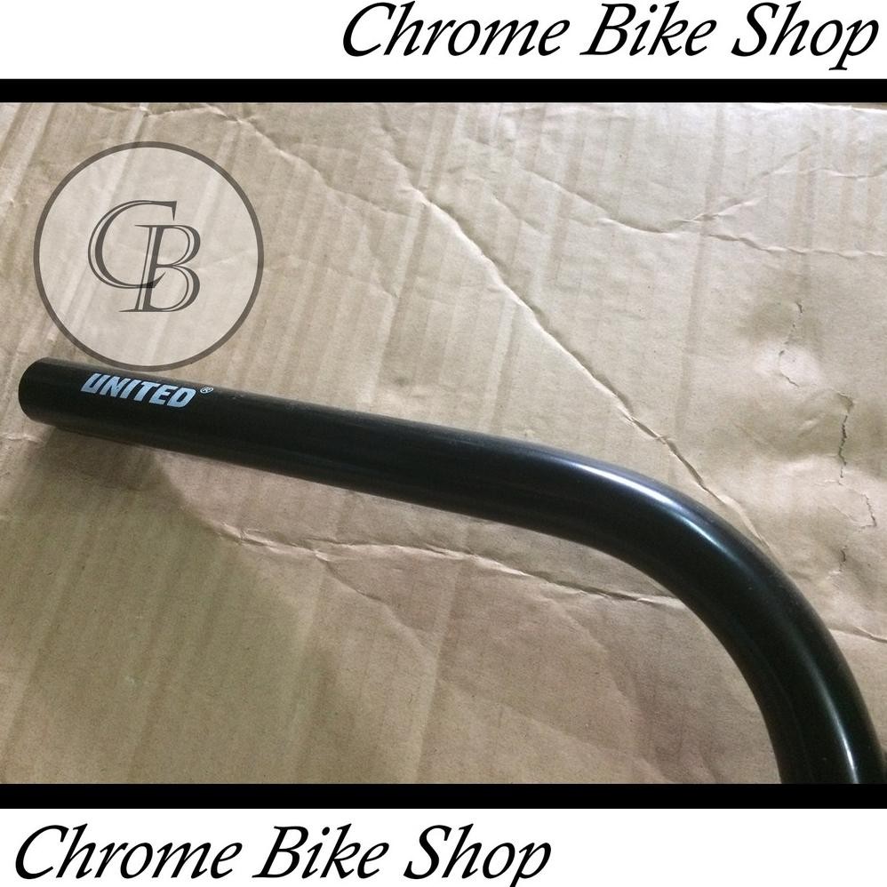 Sale Handlebar Stang Sepeda Bmx Bahan Besi United 72Cm Panjang Lebar Jumbo Murah Ori Original At-113