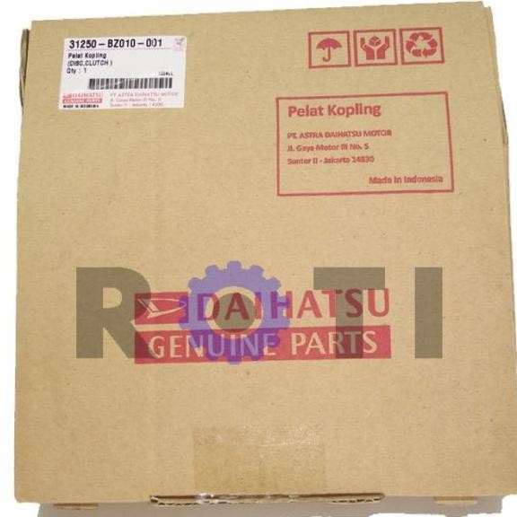 PLAT KAMPAS KOPLING XENIA 1.0  DAIHATSU 31250-BZ010-001