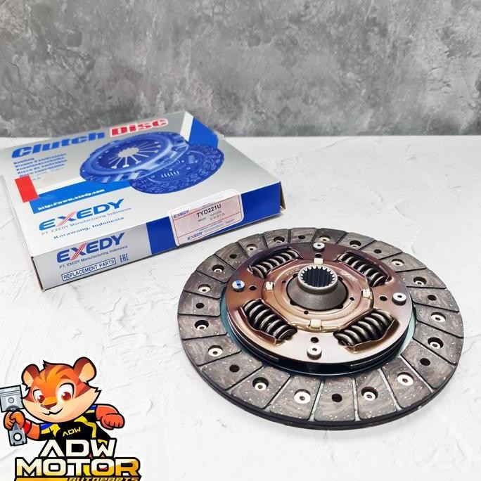 PLAT KOPLING DISC CLUTCH EXEDY AGYA AYLA SRA CALYA 1.0 1.2 TYD221