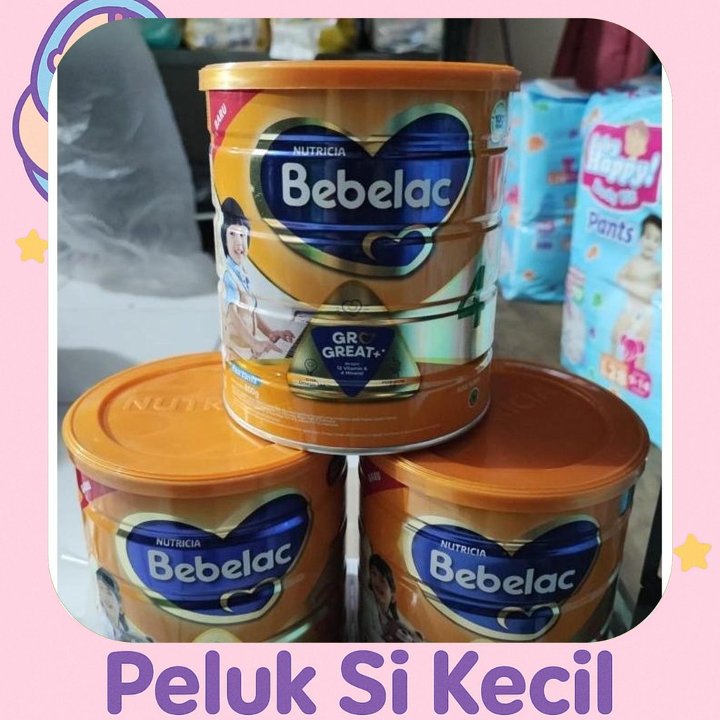 

New Bebelac 3 & 4 Madu, Vanila Susu Pertumbuhan Bubuk 800Gr