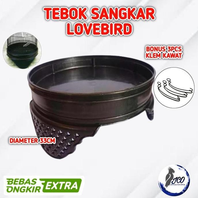 New* Tebok Lovebird Plastik Tebok Sangkar Kandang Lovebird Tebok Plastik .