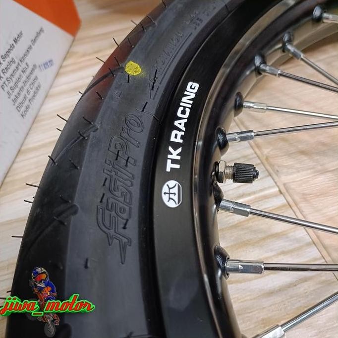 paket velg rx king ring 17 TK racing plus ban IRC FASTI PRO 90/80-17