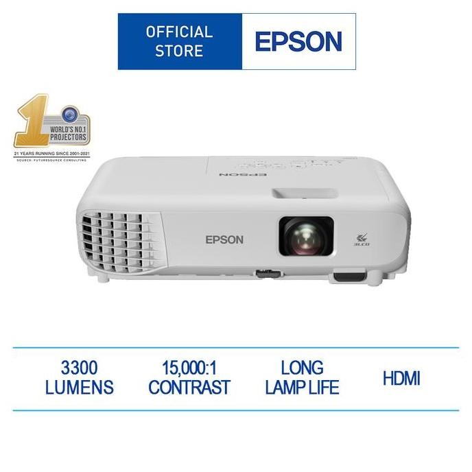 Projector Epson EB E500 menjadi Projector Epson EB E500 3600 lumen XGA HDMI Support