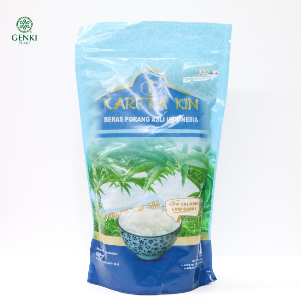 

ready Kareta Kin Beras Porang / Konjac Rice / Shirataki Rice - 500 g murah