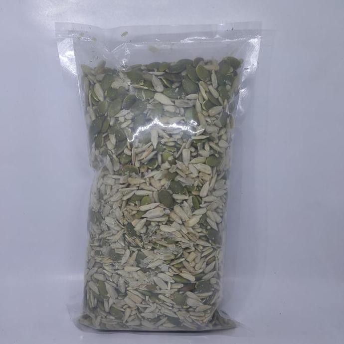 

Grosir 1000Gr Roasted Campuran Pumpkin Seeds & Sunflower Seeds - Panggang