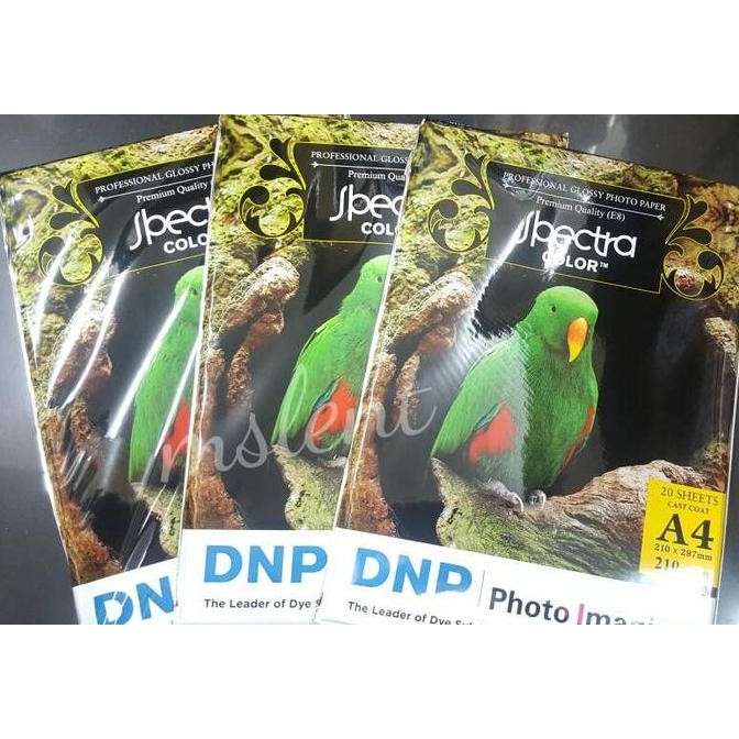 

baru Spectra Professional Glossy Photopaper A4 210gsm