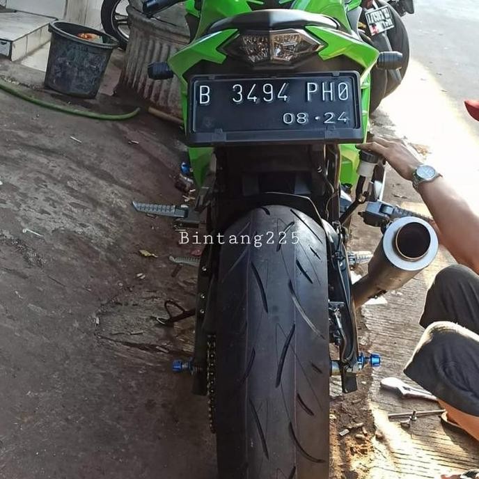 swing arm ninja 250 fi/karbu lebar muat ban 200 velg 6in model GSX600