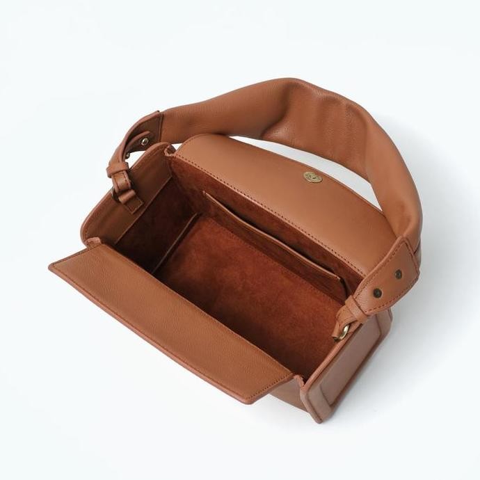 Promo Purotti Marlyn Boxy Bag Genuine Leather