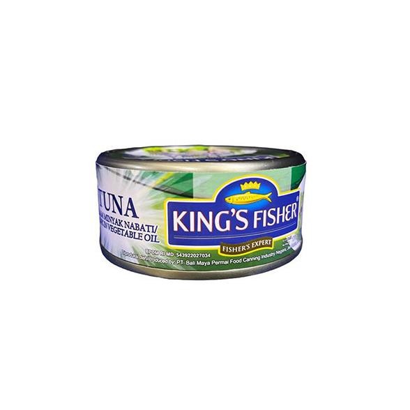 

ready KING'S FISHER TUNA CHUNK IN OIL 170 GR murah
