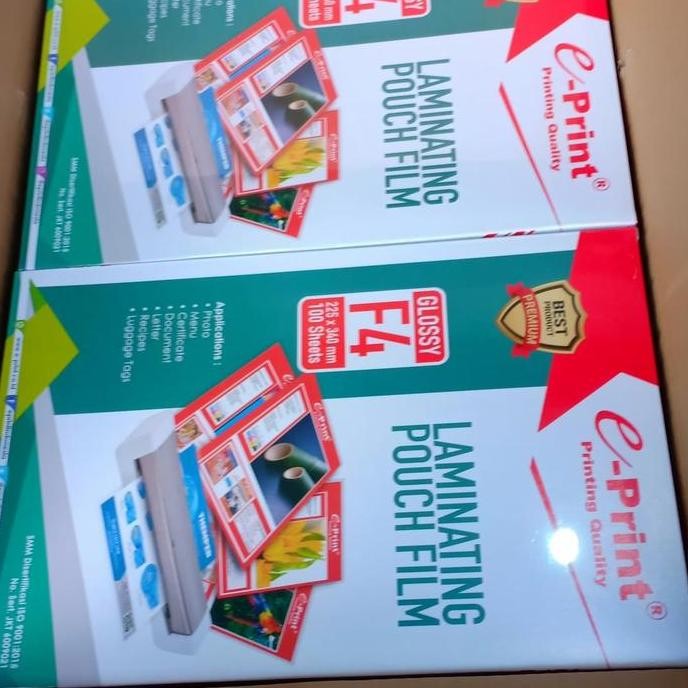 

baru Laminating Film Eprint A4 / F4