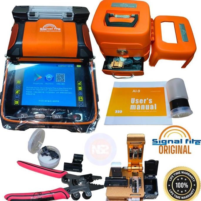 

Fusion Splicer Signalfire Ai9 Original / Ai9 Splicing Fiber Optic