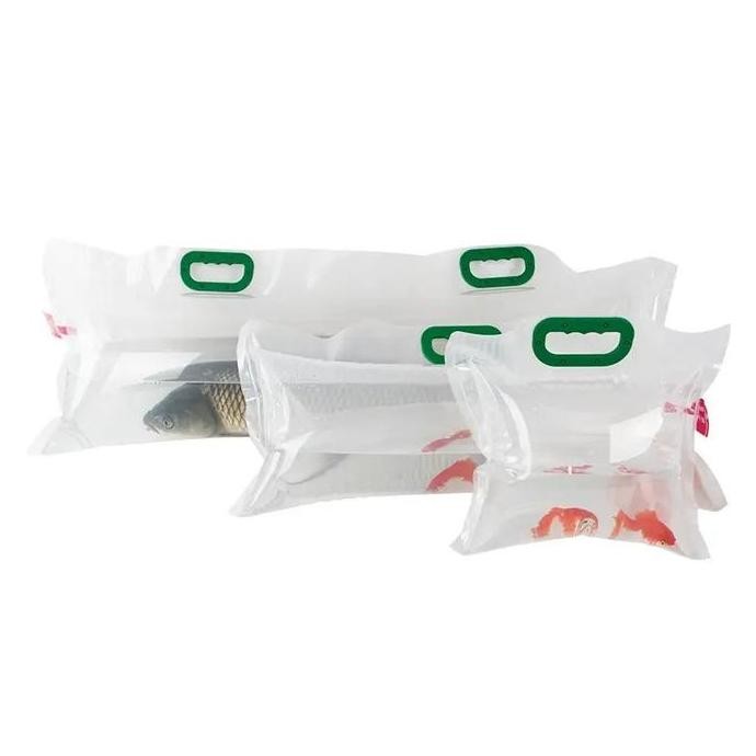 ready stock Plastik Packing Ikan Koi Ikan Besar Premium Tebal + Paper Bag