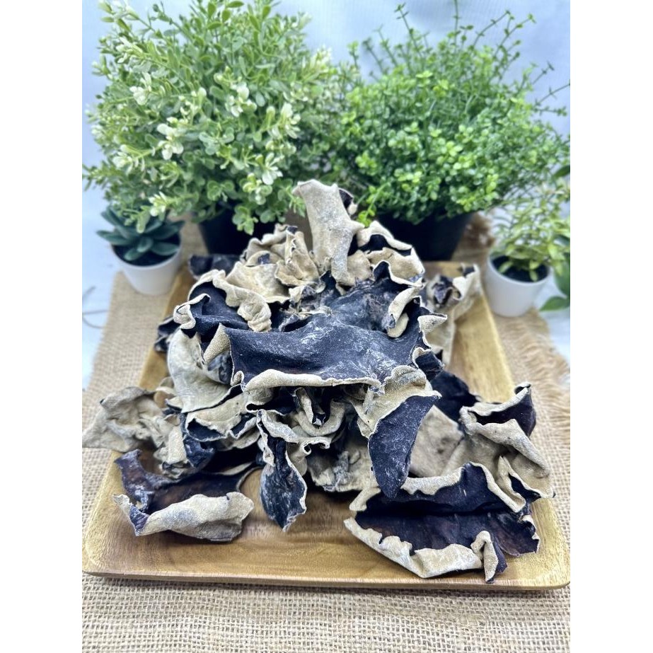 

Grosir Jamur Kuping Hitam Putih Premium 1 Kg / O Pek Bok Nie /Jantung Koroner