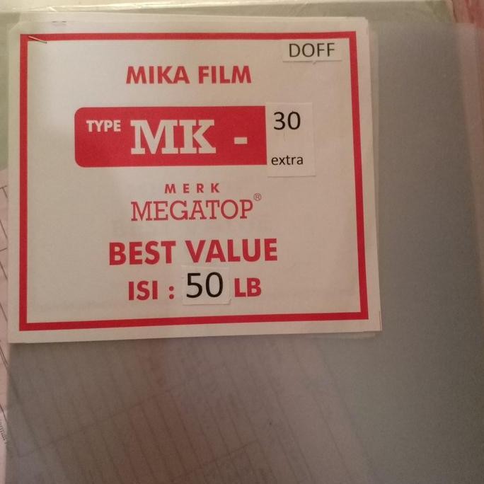 

baru Mika Jilid Megatop MK-30 Doff