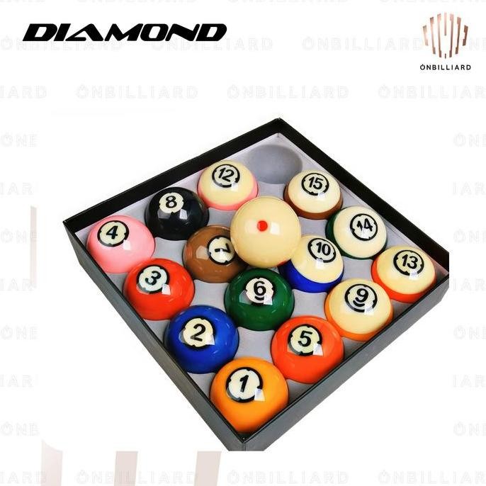 Murah Diamond Billiard Ball Set 57.2Mm Bola Billiard Meja 7 8 9 Ft Feet 2 1/4" Biliar Billiar Biliar