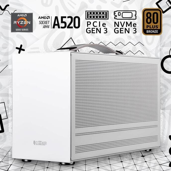 IMBA CheapSHOT ITX | Ryzen 5 5600 | RTX 4060 | 16GB | Mini Gaming PC