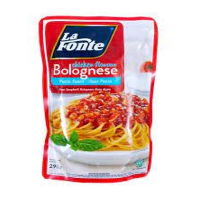 

ready La Fonte - Paket Siap Santap Spaghetti Chicken Bolognese murah