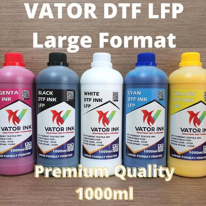 

Tinta Dtf Vator Dtf Lfp Large Format Printer 1000Ml Hasil Warna Pekat