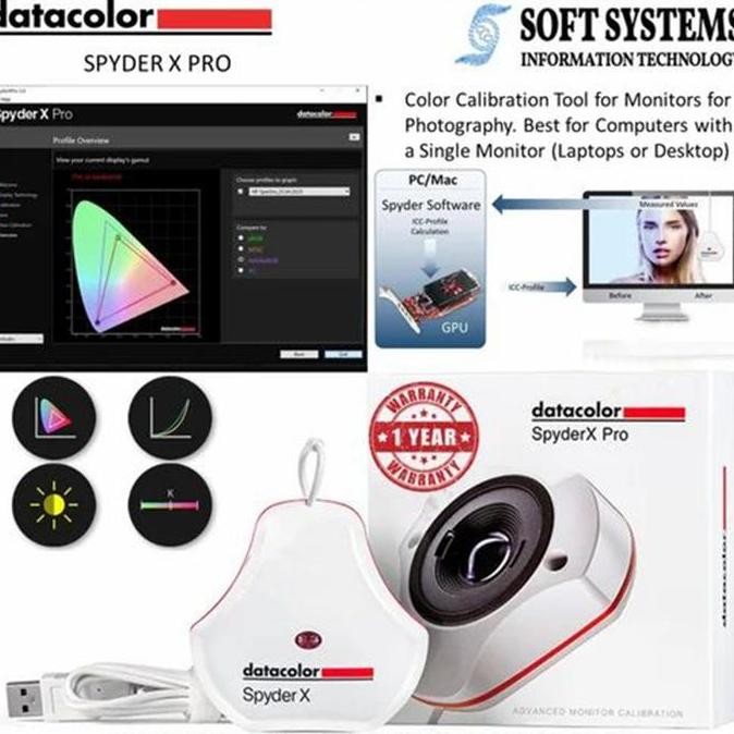 Datacolor Spyder X Pro - Monitor Calibration