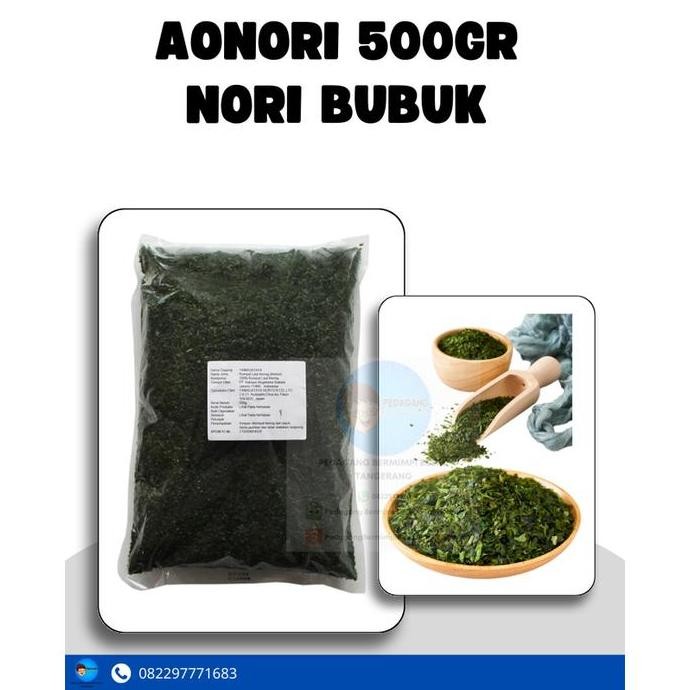 

Promo Aonori 500Gr / Rumput Laut Bubuk / Seaweed Flakes Ao Nori 500 Gram